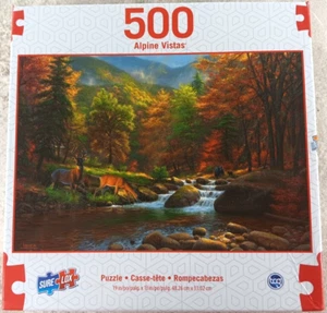 Alpine Vistas 500 Piece Jigsaw Puzzle by Sure-Lox - Picture 1 of 4