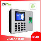 ZKteco K40 contrôle d'accès batterie intégrée TCP/IP empreinte digitale temps de présence