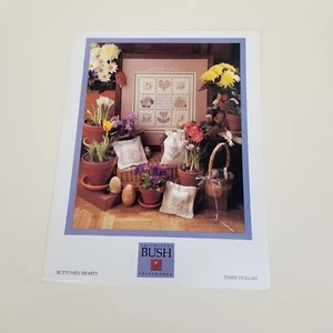 Shepherds Bush, Buttoned Hearts Chart. Vintage 1992 **** CHART ONLY ****** - Picture 1 of 4
