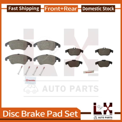 Front & Rear Brembo Ceramic Brake Pads Set For Mercedes-Benz E550 2010 2011 2012 - Image 1 of 4