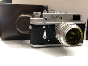 KMZ Camera Mir USSR Soviet vintage Industar-50 Мир - Picture 1 of 12