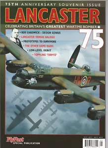 75TH ANNIVERSARY SOUVENIR ISSUE LANCASTER FLYPAST SPECIAL PUBLICATION - Picture 1 of 1
