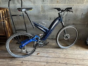 Cannondale Super V Raven 700SX Lefty- Shimano XTR Wheels Navy Blue Black Bike - Picture 1 of 9