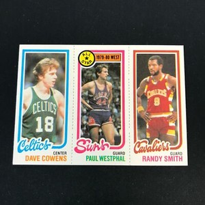 1980-81 Topps #59 #16 #36 RANDY SMITH PAUL WESTPHAL DAVE COWENS NRMT/MT *ANM1