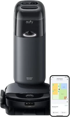Eufy S1 HydroJet Saugroboter Wischfunktion Auto-Lift-Mopp für Tierhaare - Bild 1 von 4