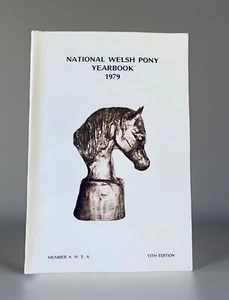 National Welsh Pony Yearbook 1979 Welsh Pony And Cob Society Of America 352p - Picture 1 of 11