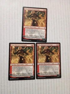 X3 MTG Jaya, Venerated Firemage War of the Spark 135/264 Regular Uncommon - Picture 1 of 9