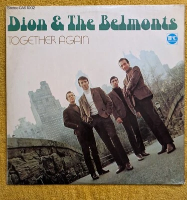 Dion & The Belmonts - Together Again RARE 1967 VINYL LP (1969 Stereo Pressing) Foto 1 de 4