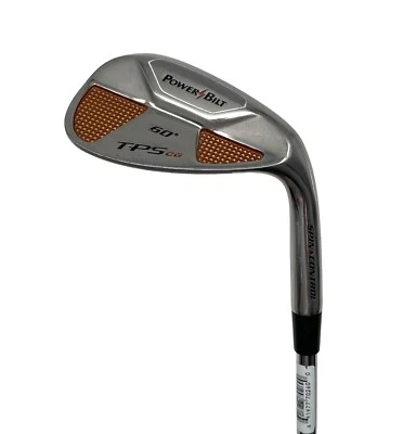 Cuña PowerBilt TPS CG Lob 60 grados diestro eje de acero 35" Foto 1 de 4