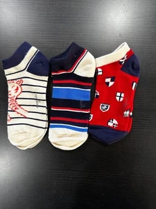 Crewcuts 3 pares de calcetines de algodón talla L 10-12 años NUEVO - Imagen 1 de 1