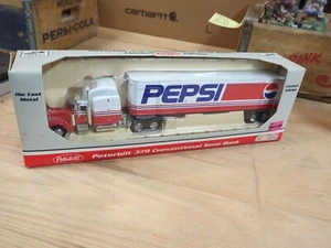 Pepsi 1997 Liberty Classic 1/64 Die Cast Peterbuilt Semi Bank In Box - Picture 1 of 7