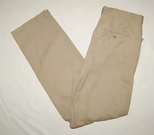 Pantalones de pana de estructura para hombre talla 33x34 beige pinwale nuevo siglo 100 % algodón - Imagen 1 de 8