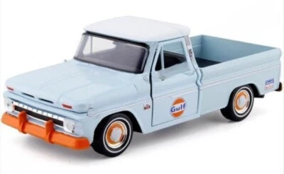 MOTOR MAX - CHEVY C10 Fleetside Pickup 1966 GOLFO - 1/24 - MMX79648 - Immagine 1 di 3