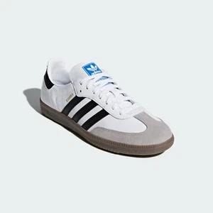 ADIDAS SAMBA OG Cloud White / Core Black / Clear Granite SHOES Trainers - Picture 1 of 4