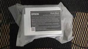 2024 GENUINE EPSON PHOTO BLACK INITIAL INK FOR T7701 SURECOLOR SC-P700 770 NEW
