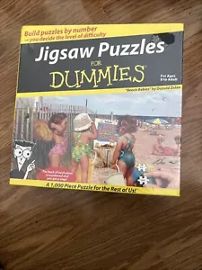 Jigsaw puzzles for Dummies 1,000 Pc Beach Babies New Sealed Build By Numbers - Picture 1 of 2