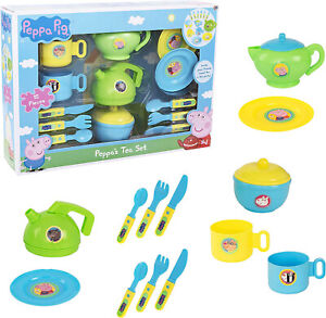Peppa Pig Tea Set | Pretend Afternoon Tea Playset | Peppa Pig Toys |
