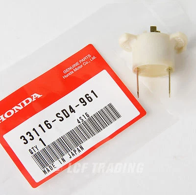 Genuine OEM Honda ACURA HEADLIGHT HALOGEN BULB SOCKET HOLDER OEM 33116-SD4-961 - Image 1 of 4