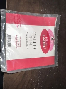 Super Sensitive Red Label Series Cello G String 4/4 Size, Medium SS6137 - Picture 1 of 1