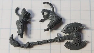 Warhammer 40k Space Wolves Bits Wulfen graviert große Frostaxt mit Waffen #51 - Bild 1 von 2