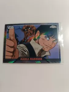 2023 Stars Wars Topps Chrome Manga Madness #MM-7 C1 Han Solo Chewbacca - Picture 1 of 3