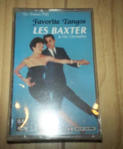 Les Baxter - For Dancers Only: Favorite Tangos 1992 Cassette SEALED Easy Listen - Picture 1 of 2