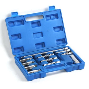 3/8" Master Auto Service Tool Set Sockets 4 Spark Plug & Glow Plug Oxygen Sensor - Picture 1 of 9