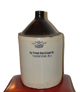 Trenton Wine & Liquor Co. Jug - 3 Gallons - Vintage - Picture 1 of 6