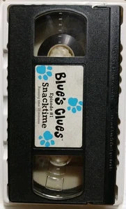 LOOSE TAPE ONLY NO SLEEVE Blue’s Clues Episode #1: Snacktime VHS 1996 - Picture 1 of 3