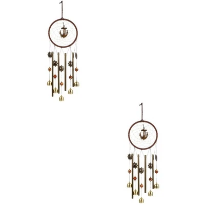  Set of 2 Wind Bell Hanging Decoration Hanging For Outdoor Use - Image 1 of 4