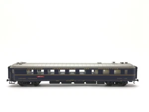 LS MODELS PI99104 H0 Carrozza WR Breda livrea blu CIWL senza stemma, parco FS - Imagen 1 de 6