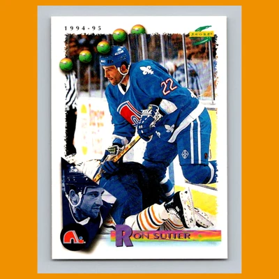 Ron Sutter #177 1994-95 Score Quebec Nordiques Hockey Card NHL - Image 1 of 3