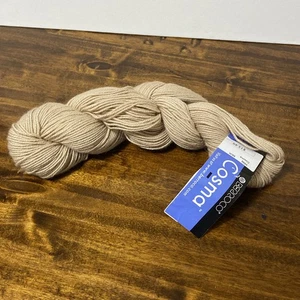 Berroco Cosma Color 2043 Dye Lot 5443 Khaki 60/30/10 Alpaca /Wool/Silk Yarn Hank - Picture 1 of 5