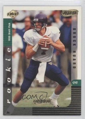 1999 Collector's Edge Supreme Gold Ingot Brock Huard #151 Rookie RC - Image 1 of 2