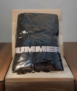 Seat Armour 2 Piece Front Car Seat Covers For Hummer - Black Terry Cloth - Picture 1 of 14