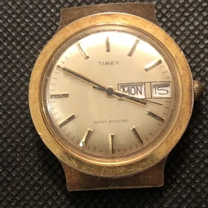 Vintage Timex Marlin Day/Date Men’s Watch Head Circa 1978 Runs - Picture 1 of 4