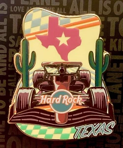 Coche de carreras Hard Rock Café Texas Grand Prix Formula 1 2025 Le Pin - Imagen 1 de 2