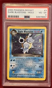 Pokémon Rocket #3 Dark Blastoise-Holo 2000 PSA 4 - Imagen 1 de 10