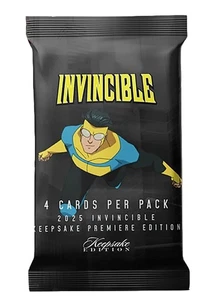 2025 Invincible Season 1 Keepsake Premiere Blaster Pack (4 Cards) - Picture 1 of 1