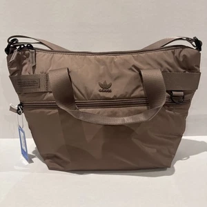 Adidas Originals Puffer Shopper Tote Crossbody Shoulder Bag Travel Grocery Eco - Picture 1 of 4