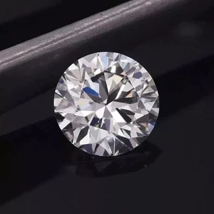 0.40 Ct Lab Grown CVD Diamond 5mm Round D Color, IF Certified Loose diamond - Picture 1 of 3
