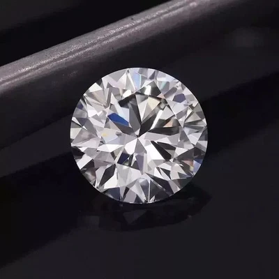 0.40 Ct Lab Grown CVD Diamond 5mm Round D Color, IF Certified Loose diamond ❖ - Image 1 of 3