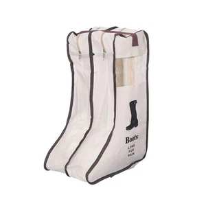 Boots Shoe Bag Travel Organizer Storage Cube - Portable Waterproof Shoe Bags ... - Picture 1 of 9