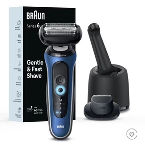 Braun Series 6-6172cc Wiederaufladbarer Nass- und Trockenrasierer Smart Care Center - Bild 1 von 9