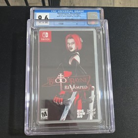 Bloodrayne Revamped - Nintendo Switch - CGC 9.6 A+ Graded Sealed [NOT VGA WATA]