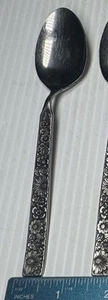 STYLECRAFT SYF27 Stainless Steel Flatware Tea Spoon (choose quantity) Flowers - Picture 1 of 2