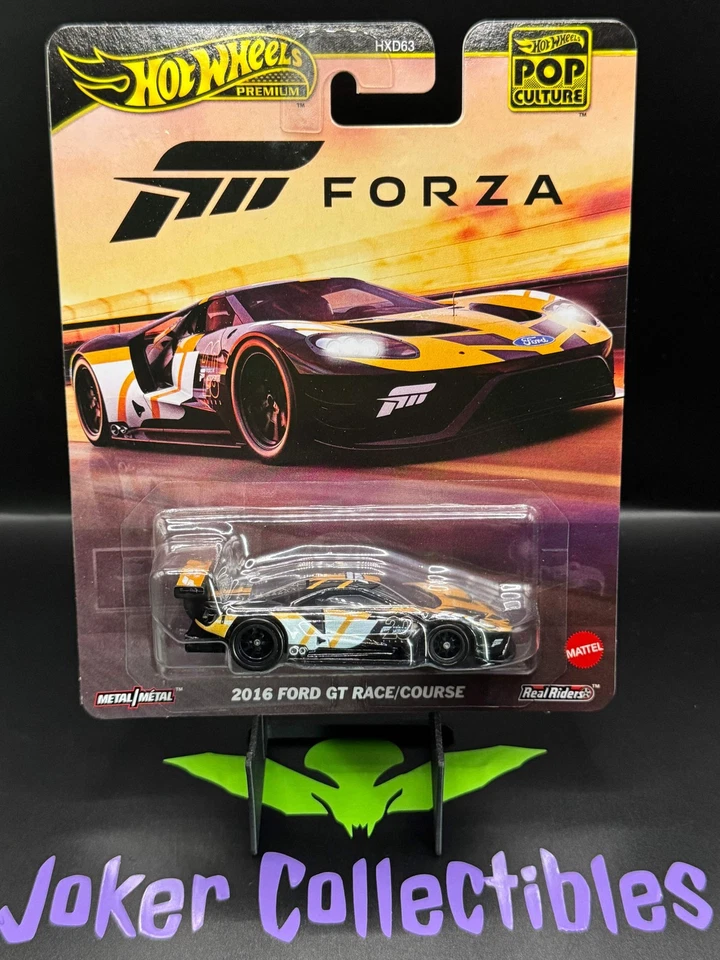 Hot Wheels Premium Pop Culture 2025 Forza 2016 Ford GT Race / Course - Image 1 of 1