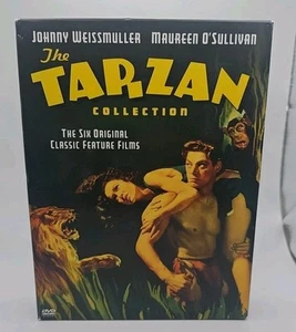 The Tarzan Collection: Johnny Weissmuller (DVD, 2004, 4-Disc Set) 6 Film Set VG - Picture 1 of 5