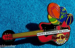 PIN Hard Rock Café GUITARRA SYDNEY HAPPY BIRTHDAY TO YOU *ROJO ZURDO* - Imagen 1 de 1