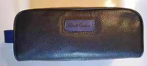 Robert Graham - Remy V Schwarz Designer Herren Kulturbeutel Reisetasche - Leder - Neu - Bild 1 von 9